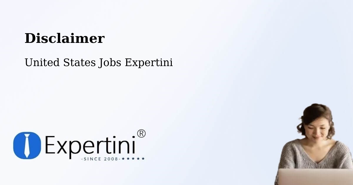 Disclaimer – Bohemia - United States Jobs Expertini